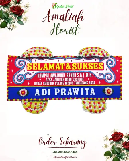 Papan Bunga Ucapan Selamat Kebagusan
