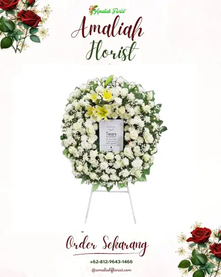 Krans Bunga Duka Kebagusan